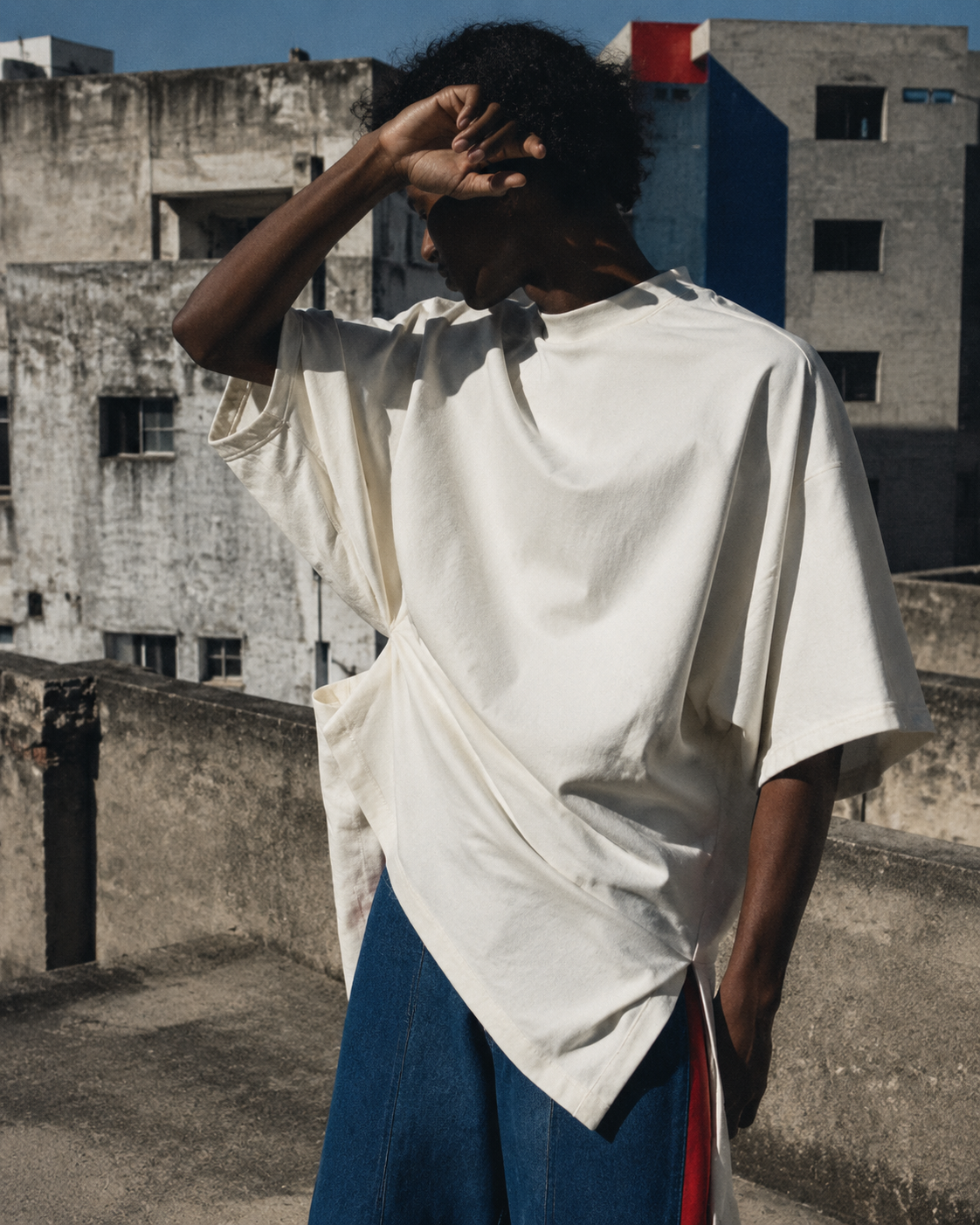 Experimental dominicanidiot fashion editorial in Santo Domingo